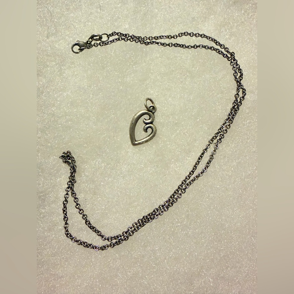 James Avery Small Mothers Love Charm & 16 or 18 Inch Chain!